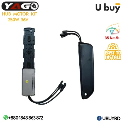 YAGO Smart Electric Cycle Conversion Hub Motor Kit Set (250W | 36V)